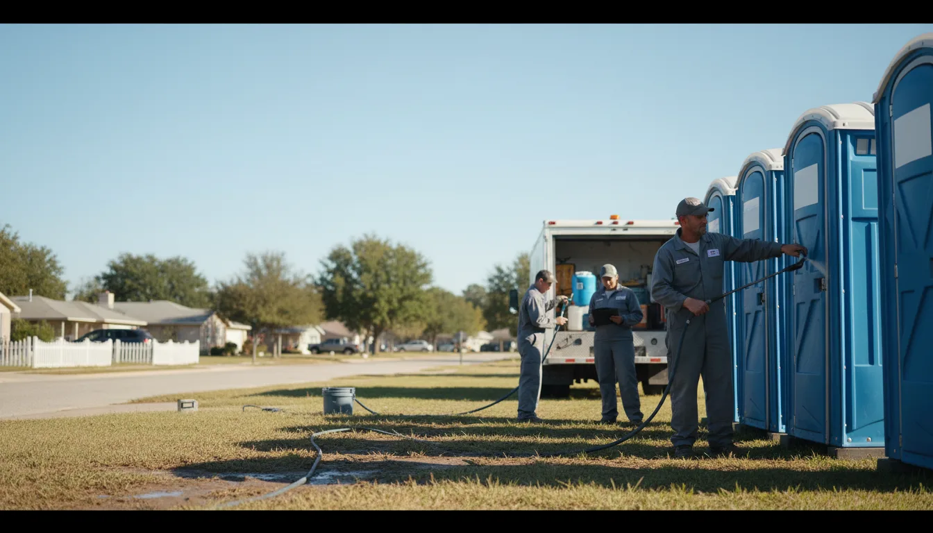 Long-Term Portable Toilet Rental in Brownsdale, MN near me